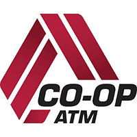 Logotipo del cajero automático CO-OP