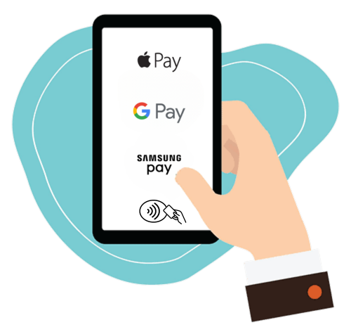 mobile payments vector icon